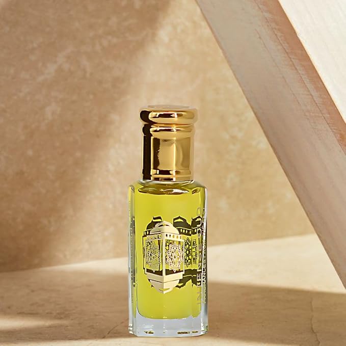 INTENSE OUD Now Girl Long Lasting Arabian Perfume Oils for Women 12ML (0.40 OZ) Fragrance Oil with Fresh Pistachio, Pear, Creamy Florals & Nutty Base - Concentrated Perfume Oil in Black Gift Box