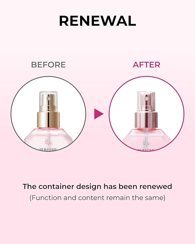 BOM Peony Garden Perfume Body Mist 3.71 Fl Oz, Floral Scented Fine Mist with Hyaluronic Acid, Niacinamide & Vitamin C, Hydrating, Lightweight Body Perfume, Long-Lasting Fragrance, Korean Skincare