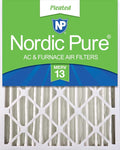 Nordic Pure 20x20x4 Pleated MERV 13 Air Filter 1 Pack by NordicPure