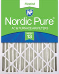 Nordic Pure 16x24x4 Pleated MERV 13 Air Filter 1 Pack by NordicPure