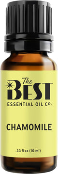 The Best Chamomile Essential Oil- Premium Grade- 100% Pure & Natural for Aromatherapy, Diffuser, Spa, Massage, Air Freshener- 10 ml (.33 fl oz)