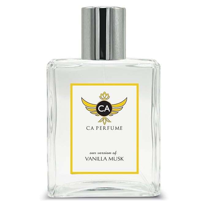 CA Perfume Impression of Vanilla Musk For Women Replica Fragrance Dupes Eau de Parfum Spray Bottle 3.4 Fl Oz/100ml-X1