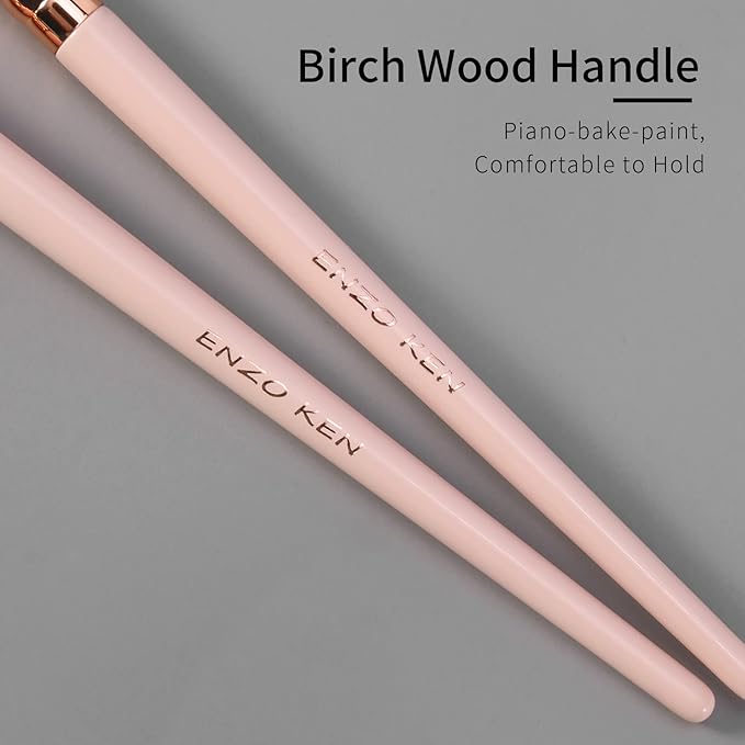 Natural Goat Hair Eyeshadow Brush, Large Smudge Eye Shadow Brush, Shader Eye Shadow Brushes, Single Natural Hair Makeup Brush, Single Eyeshadow Blending Brush.