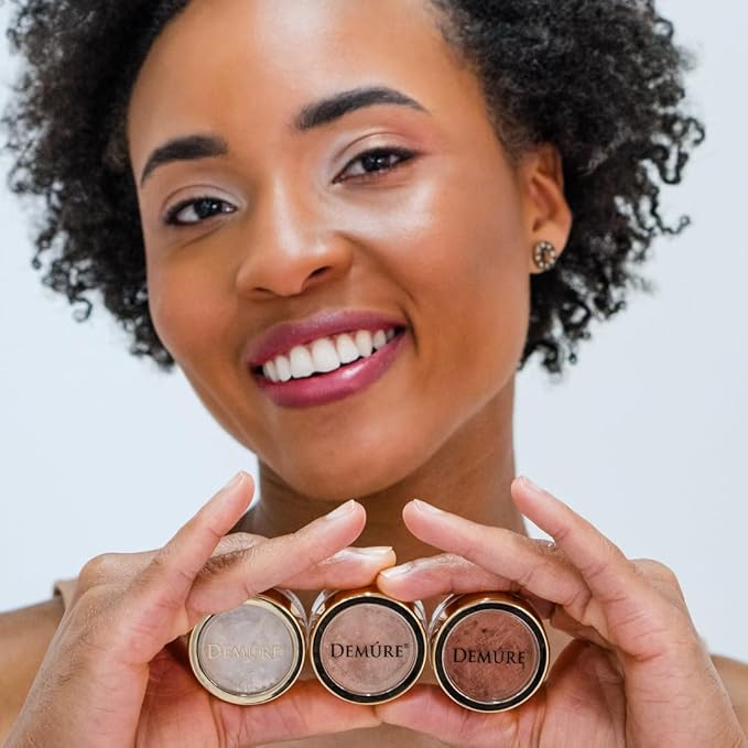 Demure Mineral Make Up (Sienna) Eye Shadow, Shimmer Eyeshadow, Loose Powder, Glitter Eyeshadow, Eye Makeup, Professional Makeup