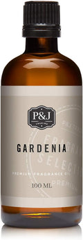 P&J Fragrance Oil Gardenia 100ml - Candle Scents, Soap Making, Diffuser Oil, Fresh Scent