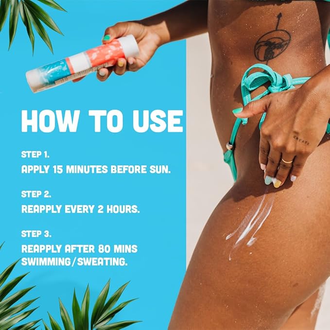 SPF 70 Sunscreen Lotion 8oz - Reef Act Compliant no 67 Octinoxate & Oxybenzone Free - Sun Screen Broad Spectrum UVA/UVB - Sunscreen Waterproof and Non-Greasy