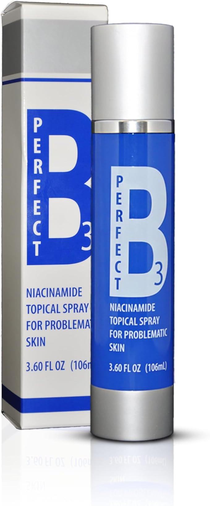 Niacinamide Face Spray – Topical Mist with Hyaluronic Acid, Glycerin, Vitamin B3, and Aloe for Skin Clarity, Texture & Hydration – Gentle Niacinamide Serum Alternative – 3.6 fl oz
