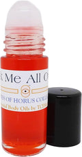 Lick Me All Over Scented Body Oil Fragrance [Roll-On - Red - 1 oz.] - ID#141799