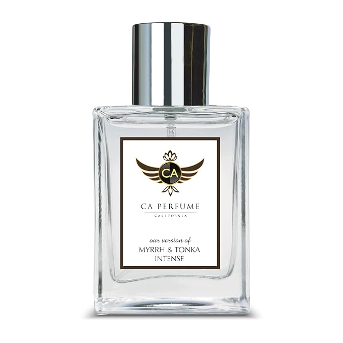 CA Perfume Impression of Myrrh & Tonka Intense for Women and Men Long Lasting Unisex Fragrance Eau De Parfum 1.7 Fl Oz 50ml