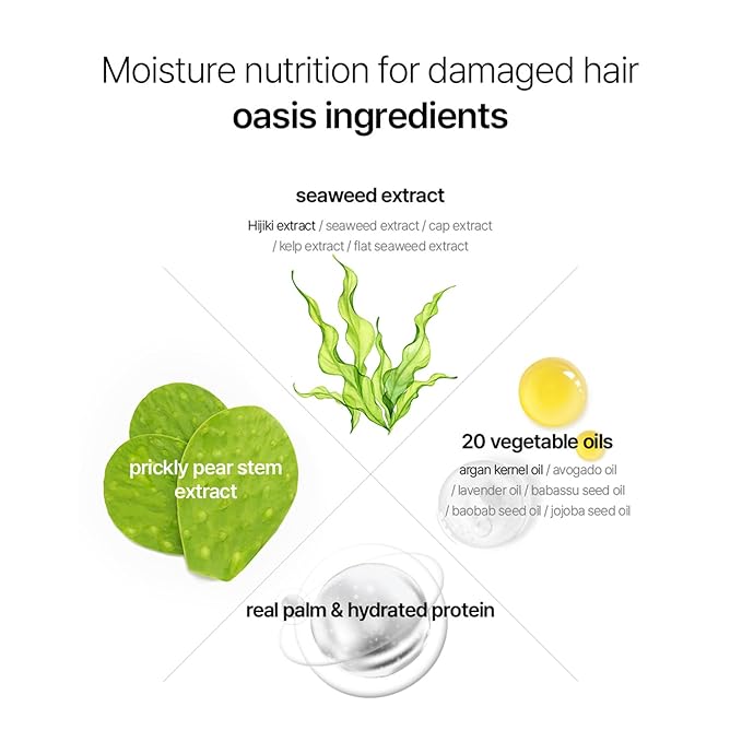 CURLYSHYLL After Salon Care Hair Pack Treatment | Deep Moisture & Care | Seaweed & Botanical Oils | Damaged Hair Treatment | 250ml