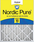 Nordic Pure 16x24x4 Pleated MERV 10 Air Filter 1 Pack by NordicPure