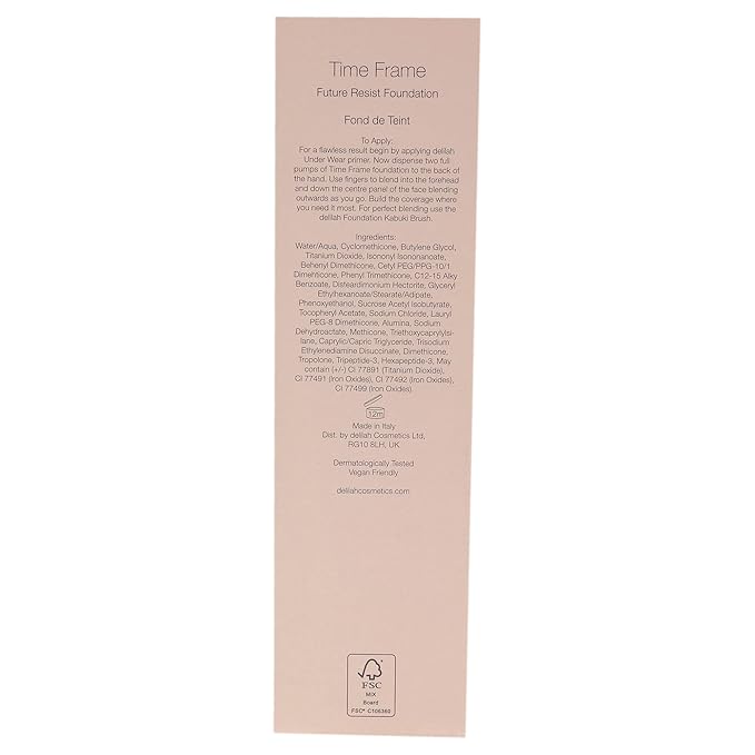 delilah Future Resist Foundation (Shade: Buttermilk), 1.28 oz