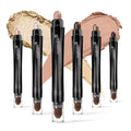 6PCS Cream Eyeshadow Stick Makeup Sets, Metallic And Matte Shimmer Eye Shadow Eye Brightener Stick Pencil Crayon, A10-Quartz Pink