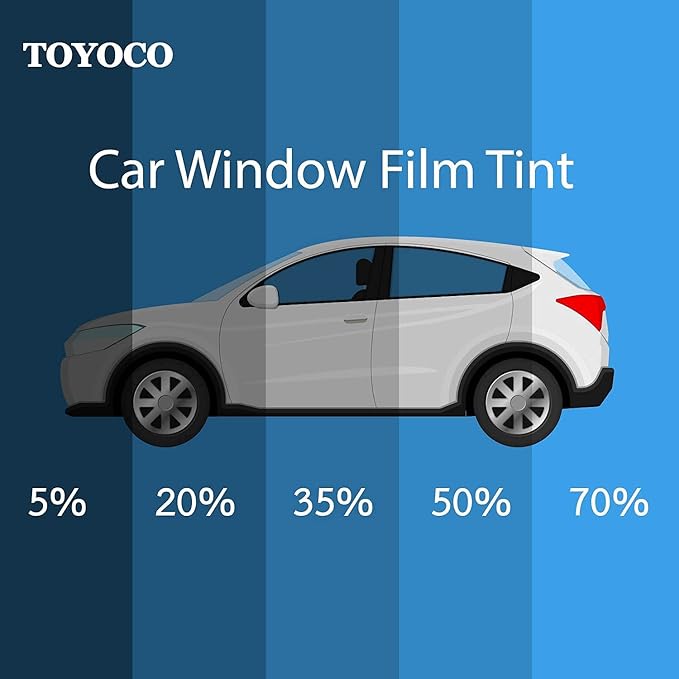 Window Tint Film for Cars 35% VLT 24in x 15Ft Ceramic Window Tints, Blocks 99% UV & IR Rays, Heat Resistant Anti Glare Film for Windshield, Scratch Resistant Sun Shade Auto Tint Roll