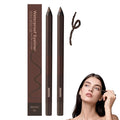 Eyeliner Pencil, Long Lasting Smudge-Proof Professional Eyeliner, Smooth and Easy to Apply, Effortlessly Create Any Look (Brown)