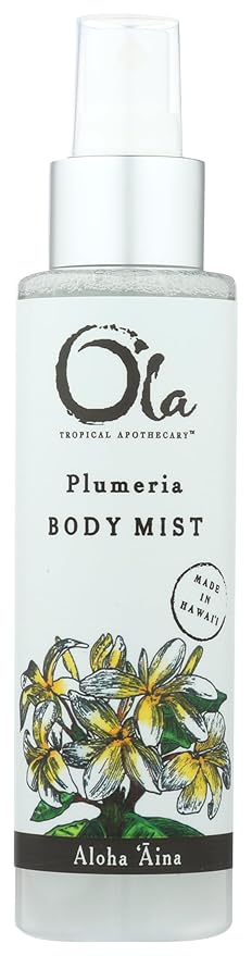 Ola Tropical Apothecary Plumeria Scented Deep Sea Mist - 4 Fl Oz