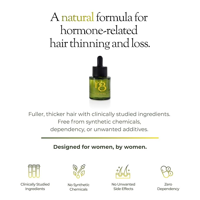 regener8 3-in-1 Hormonal Hair Loss & Thinning Treatment - Scalp Reset System With Multi-Signal Hair Growth Oil, Scalp Massage Brush & Cortisol-Reducing Candle - Complete Hair Revival Bundle for Women