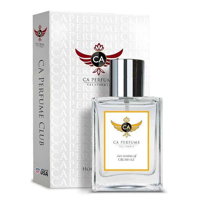 CA Perfume Impression of Crush 62 for Women Vanilla Fragrance Long Lasting Perfumes for Women Eau De Parfum 1.7 Fl Oz 50ml