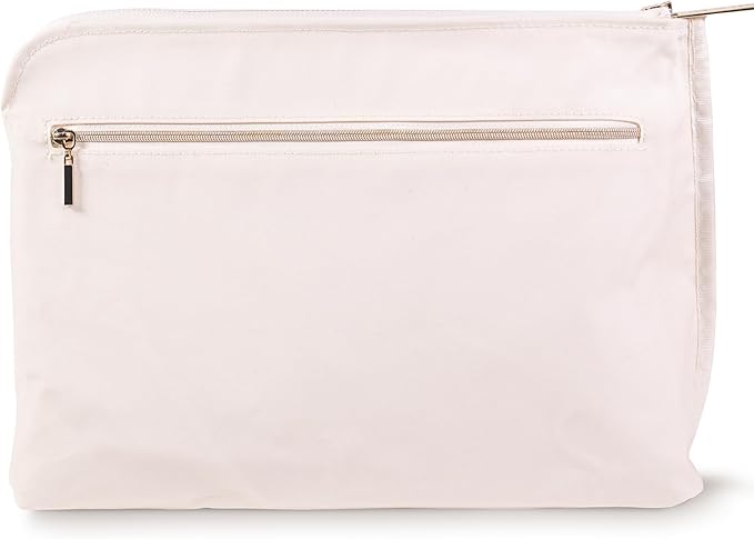 Large Canvas Zipper Pouch, Vintage Inspired Pencil Case for Adults, Travel Toiletry Bag, Small Pouch Bag for Supplies, Makeup or Toiletries (Bloomsbury)