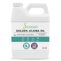 Soapeauty Golden Jojoba Oil | 100% Pure & Natural | Unrefined, Cold Pressed, Hexane Free | Moisturizing Oil for Skin, Face, Hair & Nails | 32 Fl Oz