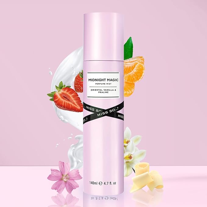 So...? Midnight Magic Perfume Mist for Women - 4.7 oz Mist - Pack of 2