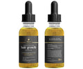 Effective Hair Growth Treatment: Biotin, Collagen, Protein and 38 Essential Oils for Longer, Thicker Hair. Moisturizes Scalp, Prevents Dandruff and Edges Loss. 60ML