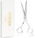 Professional Series - 6.25" Arc Convex Edge Blade With Sharpness Hair Cutting Scissors 440C Japanese Steel, Featuring Long-Lasting Sharpness Silver