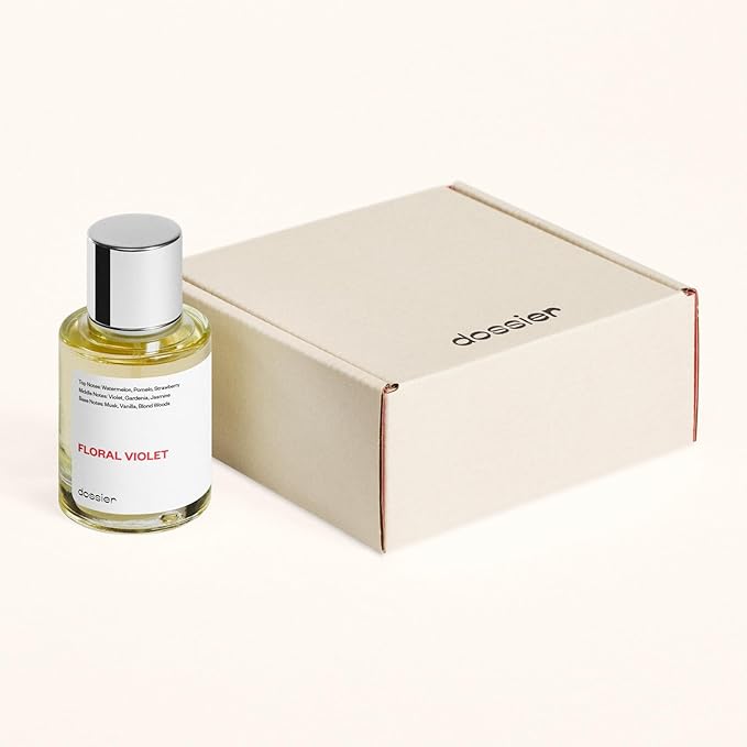 Dossier - Floral Violet - Eau de Parfum - Inspired by M.Jacobs Daisy - Perfume Luxury - Paraben Free - Vegan - For Women - Fragrance 1.7 oz (Spray 50ml)
