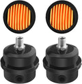 WMYCONGCONG 2 PCS 1/4" 12.5mm Air Compressor Silencer Filter Metal Air by WMYCONGCONG