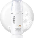 Rice Glow Bubble Toner 3.38 fl oz - Hydrating Milky Toner for Sensitive and Dry Skin, with Niacinamide and Rice Extract to Support Radiant Skin, Easy-to-Carry Size for Daily Korean Skincare Routine