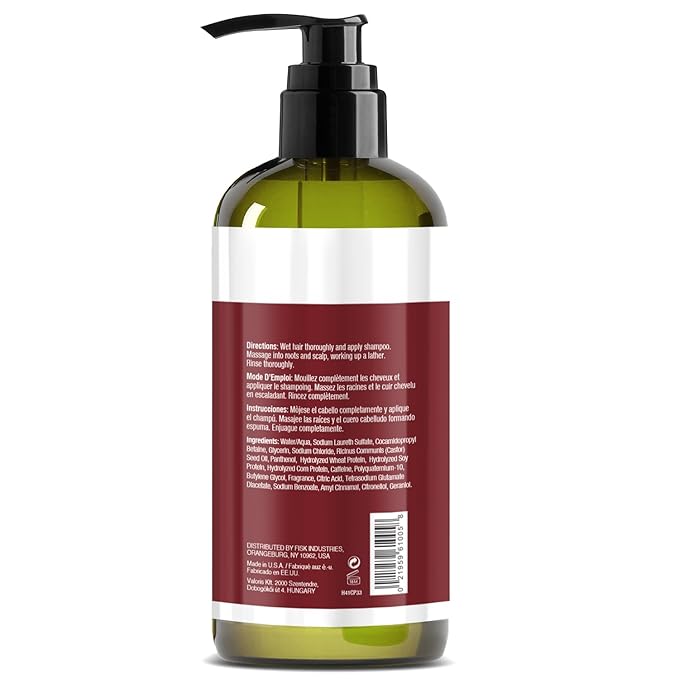 Hair Chemist Scalp Stimulating Castor Oil Shampoo 33.8 oz. - Castor Oil Hair Shampoo