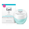 Curel Japanese Skin Care Moisture Repair Eye Cream, Under Eye Cream for Dark Circles, Dry, Sensitive Skin, Fine Lines, with Ceramides, pH Balanced, Fragrance & Alcohol Free Face Moisturizer, 0.8 Oz