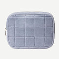 Conair Travel Double Zip Organizer - Toiletry Bag - Makeup Bag - Travel Makeup Bag - Makeup Organizer - Gifts for women - Blue Velvet