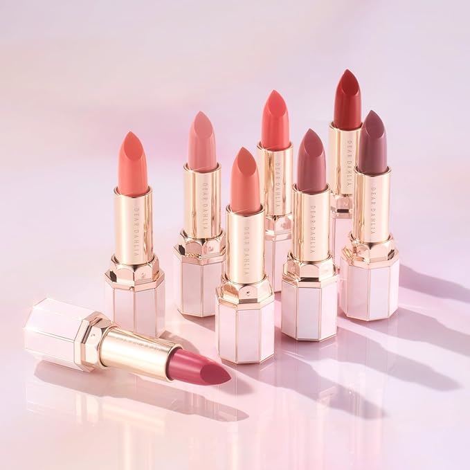 DEARDAHLIA Lip Paradise Sensual Lip Glow (Hazle) - Weightless Hydrating Vegan Lipstick with Glossy Finish, Natural Radiant Glow & Shea Butter Nourishment. 0.11 oz
