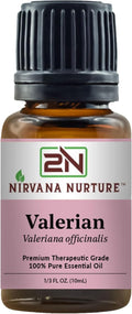 Valerian Essential Oil 100% Pure Premium Therapeutic Grade, Undiluted - Aromatherapy Diffuser for Calm and Relaxation, Skin Care, Hair Care