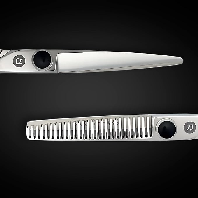 Saki Makoto Professional Hairdressing Scissors and Thinning Shears Set for Professional Hair Cutting - 5.5" 440C Stainless Steel