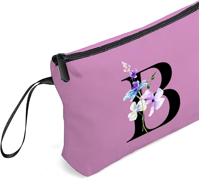 Birthday Inspirational Bridesmaid Proposal Team Small Gifts for Women Mom Aunt Teacher Sister Coworkers Makeup Cosmetic Bag Travel with Mirror Mothers Day Christmas Graduation B