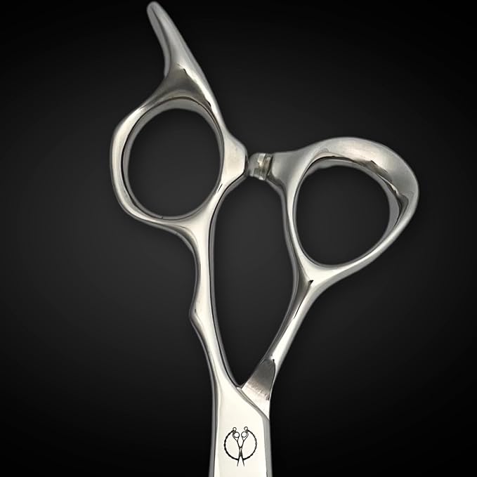 5.5" VG10 Steel Professional Thinning Shears - Red Moon - (Hair Thinning Scissors)