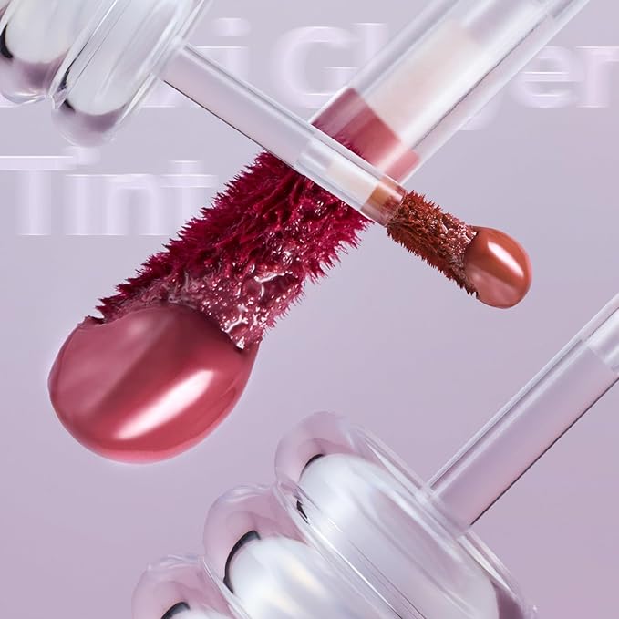 Laka Maxi Glayer Tint 3.8g/0.13oz., Glass Layer of Gloss, Ultra Glow & Vivid Layerable Pigments, High Shine Lip Oil, K-Beauty (#610 Dash)