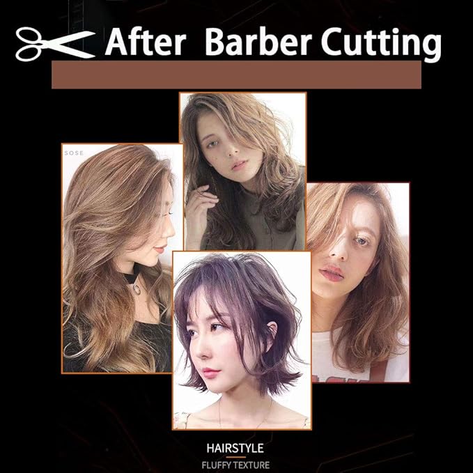 Dream Reach Professional 6 inch Hair Cutting Scissors, Japanese 440C Steel Thinning Shear for Men/Women Cutting for Salon/Barber/Home