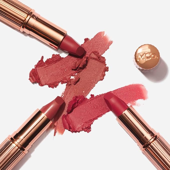 MCoBeauty - Crème Matte Luxe Lipstick - Long-Lasting Hydrating Soft Matte Lipstick with Square-Tip Bullet - Very Shelley, Taupe Nude Shade - 3.5g - Lip Makeup