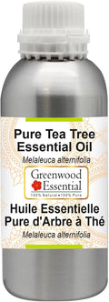 Greenwood Essential Tea Tree Essential Oil (Melaleuca alternifolia) Steam Distilled 1250ml (42.2 oz)
