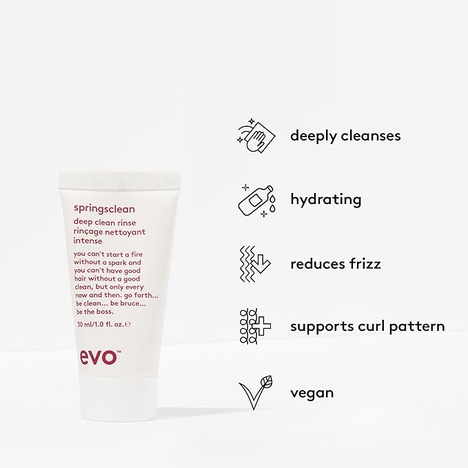 Evo Curl Haircare Gift Set, Includes Shampoo, Curl Balm, Curl Definer and Curl Treatment