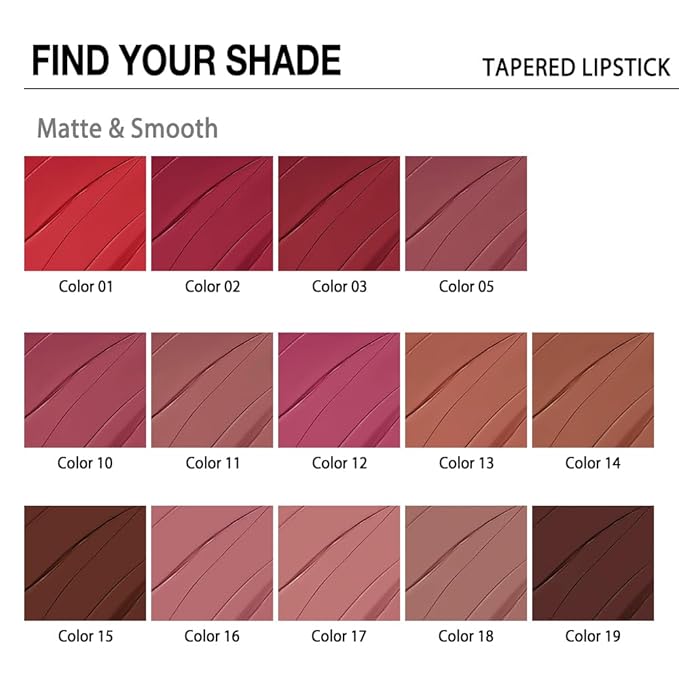 Kaely 3Pcs Gradient Matte Lipstick Lip Liner Pencil Set for Women, 2in1 Flawless Contour Gradual Ombre Effect Lip Pencil Makeup Waterproof, labiales mate 24 horas originales, 01+02+03