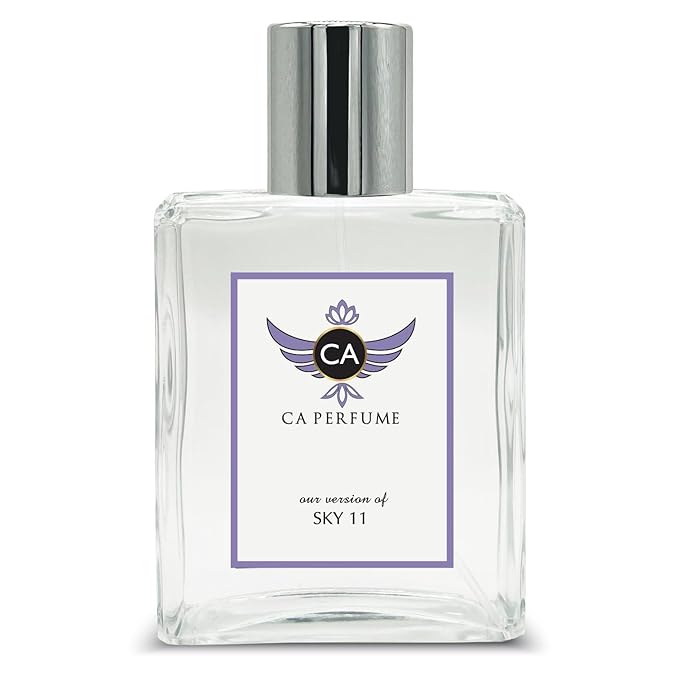 CA Perfume Impression of Sky 11 For Women & Men Replica Fragrance Dupes Eau de Parfum Spray Bottle 3.4 Fl Oz/100ml-X1