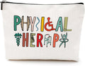 Physical Therapy Gifts Physical Therapist Gifts Makeup Bag Occupational Therapy Gift Inspirational Cosmetic Bag for Women Friend Physiotherapist PT Assistant Birthday Christmas Appreciation