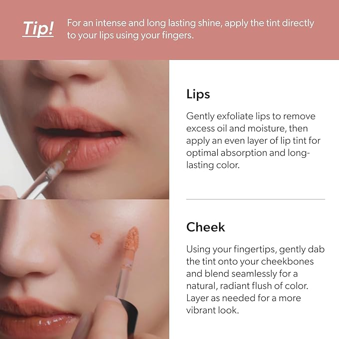 Entropy Charm Tint Blurry Line - Makeup for Soft, Blurred Finish | Lightweight, Long-Lasting Tint for Natural Look G6 Poudre Gem