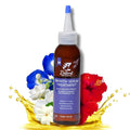 Z’Natural Scalp Hair Growth Treatment Oil – Natural Hair Oil with Blue Pea, Rosemary, Hibiscus, Jasmine & Moringa – Strengthens, Nourishes & Revitalizes Hair – Organic Oils 4Fl Oz
