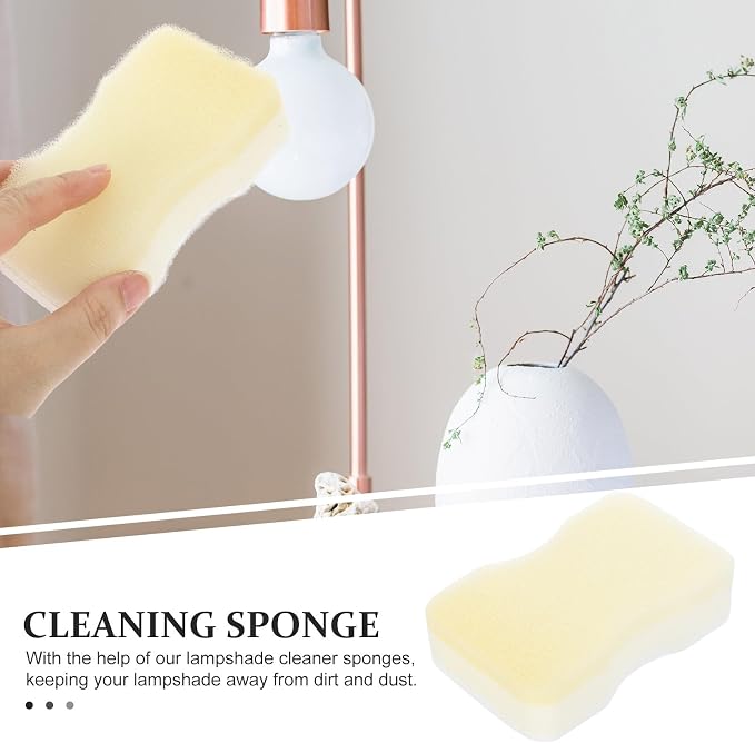 15pcs Lampshade Cleaner Sponges Fabric Cleaning Brush Dry Soot Removal Sponge - Image 9