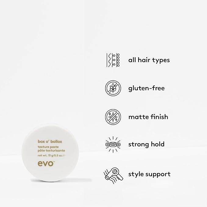 Evo - The Crusaders Haircare Gift Set - Normal Person Daily Shampoo, Box O Bollox Texture Paste, Winners Face Balm and Soap Dodger Hand & Body Wash